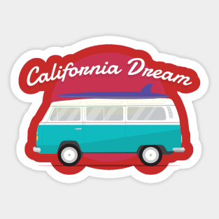 California dream Sticker